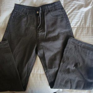 Women's 2xl straight leg grey jeans